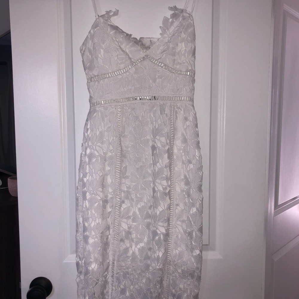 White dress